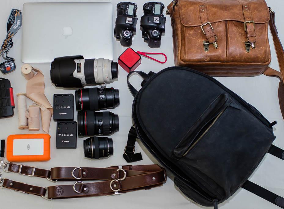 What's in Elizabeth McConeghey's Big Sur Backpack and Prince Street Messenger