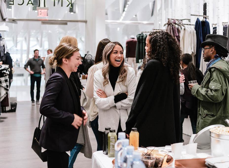 Scenes from the ONA x Kit and Ace Pop-Up at the Oculus