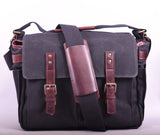 Black Waxed Canvas
