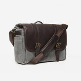 Dark Truffle Smoke Waxed Canvas