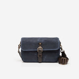 Oxford Blue Waxed Canvas