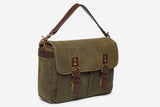 Olive Waxed Canvas