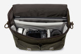 The Prince Street | Handcrafted Leather & Waxed Canvas Camera Messenger Bag